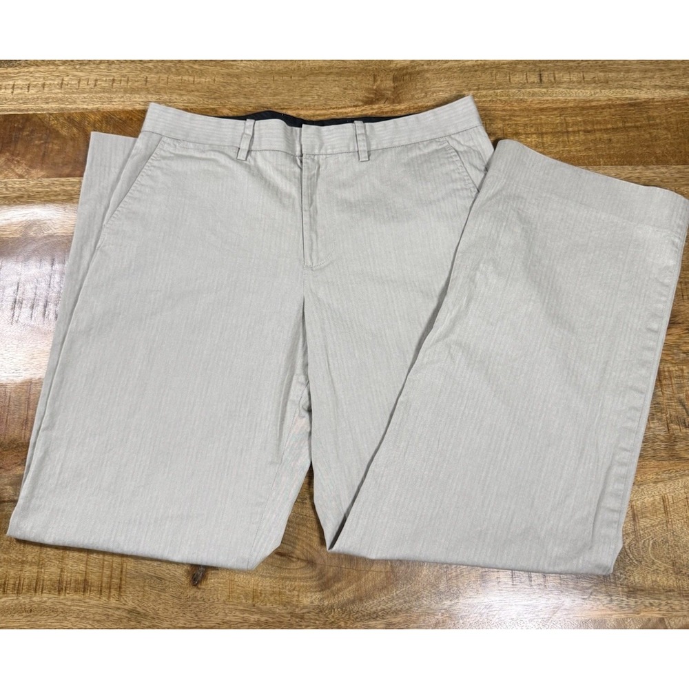 Armani Exchange A|X Men's Light Gray Dress Pants 32x32 Cotton